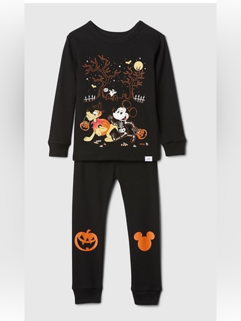 GAP Halloween Mickey & Pluto Pajama Set Size 18-24 months - unopened